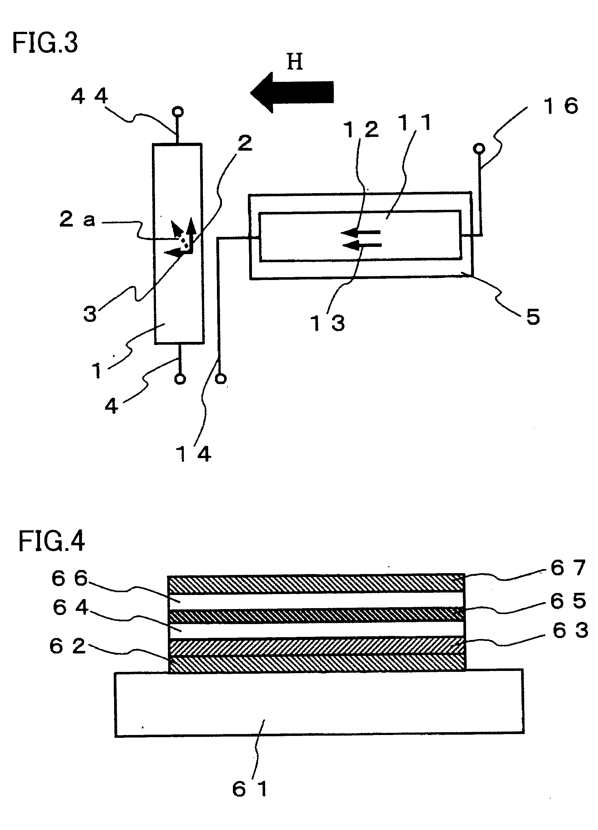 Magnetic field detector, and current detection device, position detection device and rotation detection devices using the magnetic field detector