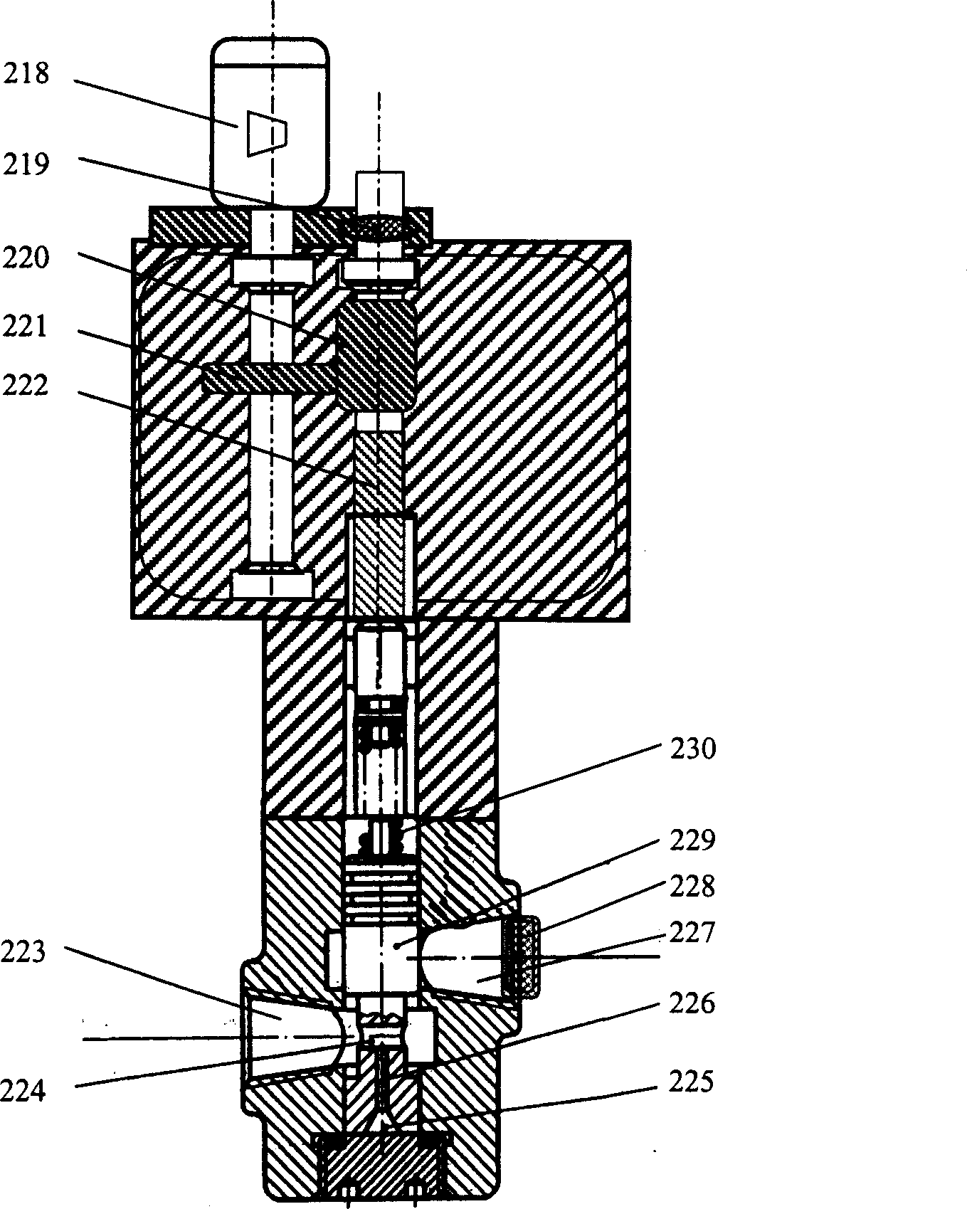 Automatic cooking machine and its control system