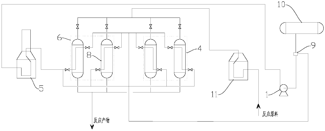 A Methanol-Hydrogen Production System with Stable Reactor Feed Temperature