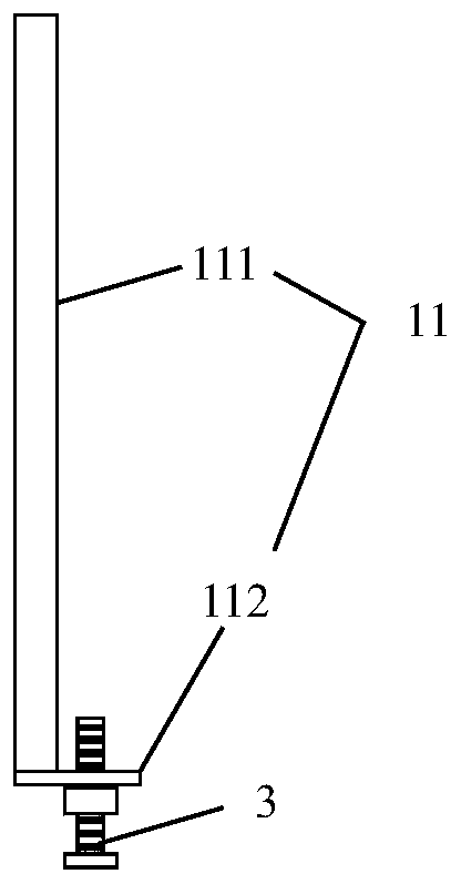 Basement thick-and-large base plate rebar support and construction method thereof