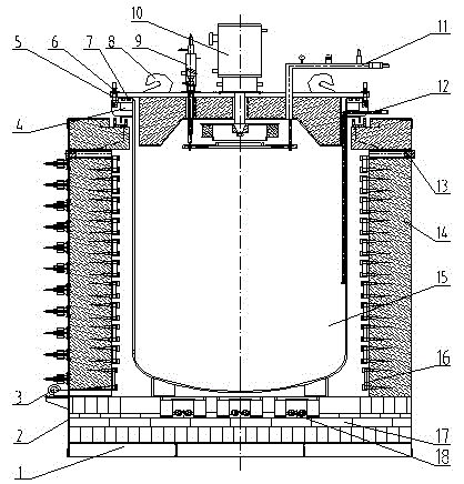 Non-oxidation well vacuum furnace