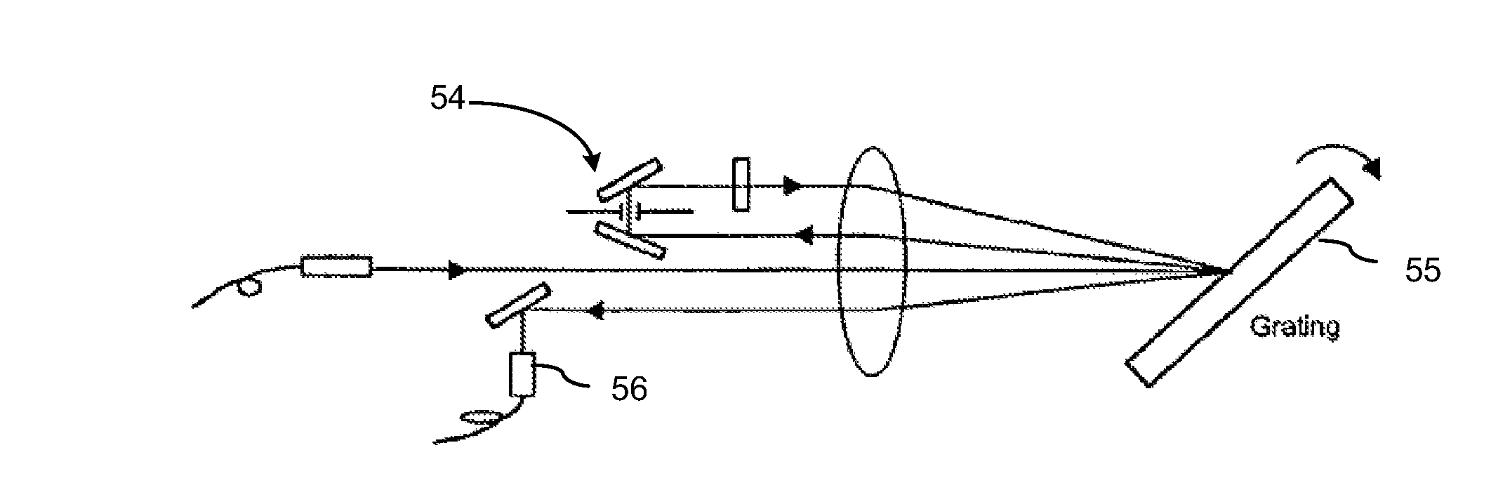 Angle limiting reflector and optical dispersive device including the same