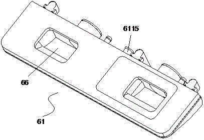 Detergent box, automatic washing machine with detergent box, and water intake method for same