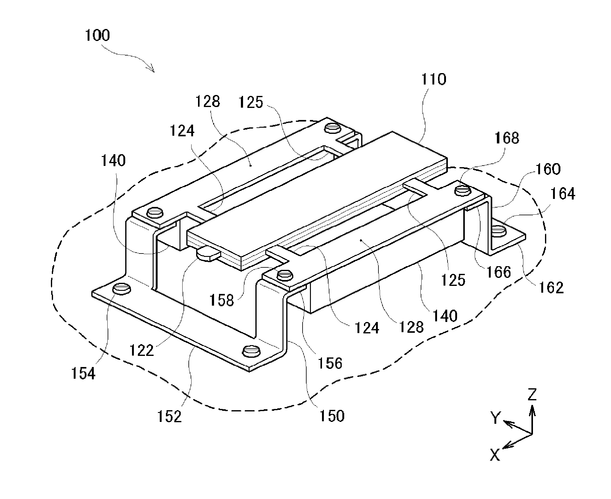 Piezoelectric motor, robot hand, robot, finger assist apparatus, electronic component conveying apparatus, electronic component inspecting apparatus, liquid feed pump, printing apparatus, electronic timepiece, and projecting apparatus