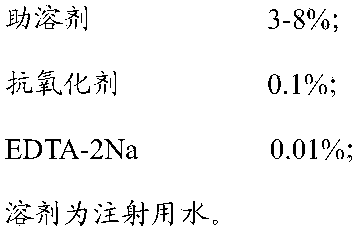 Compound quinolone injection for livestock, and preparation method thereof