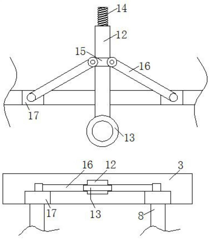 A device for fast placement of instruments