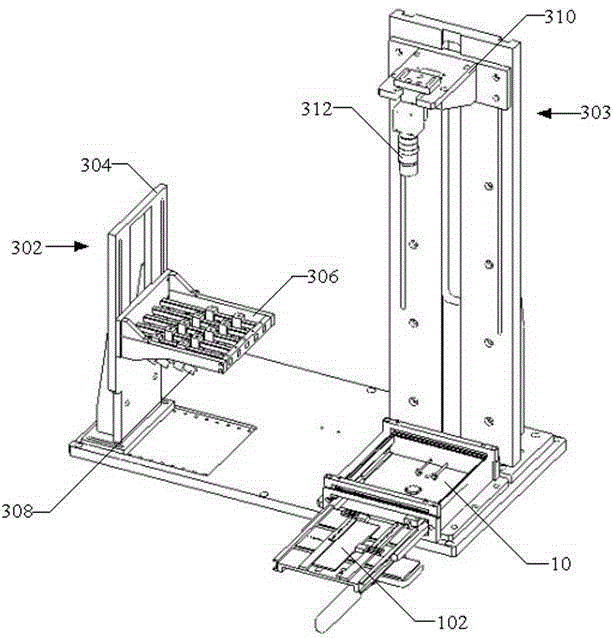 Flexible packaging article airtightness detection device and detection method