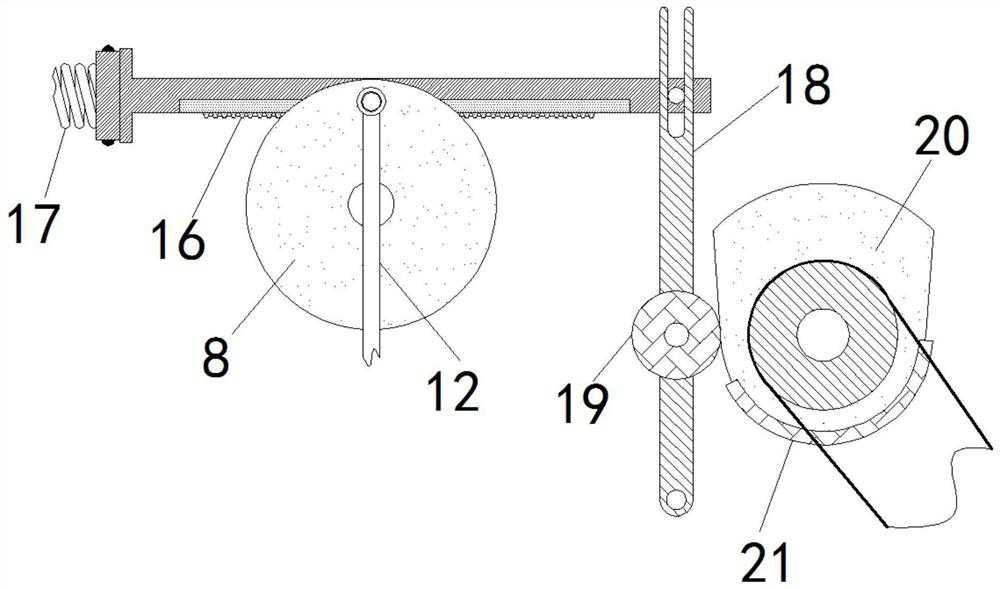 Cloth cutting device for garment production