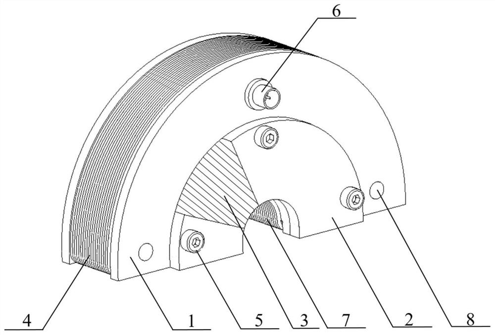 A magnetostrictive guided wave transducer