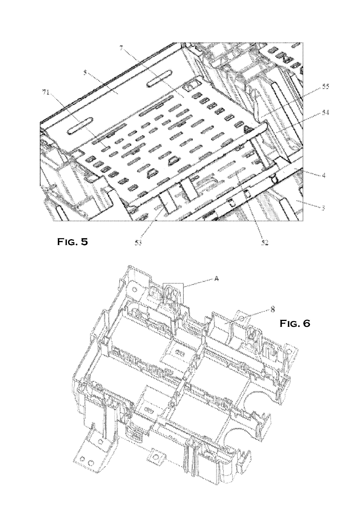 Electrical distribution center with terminal stabilizing terminal position assurance member