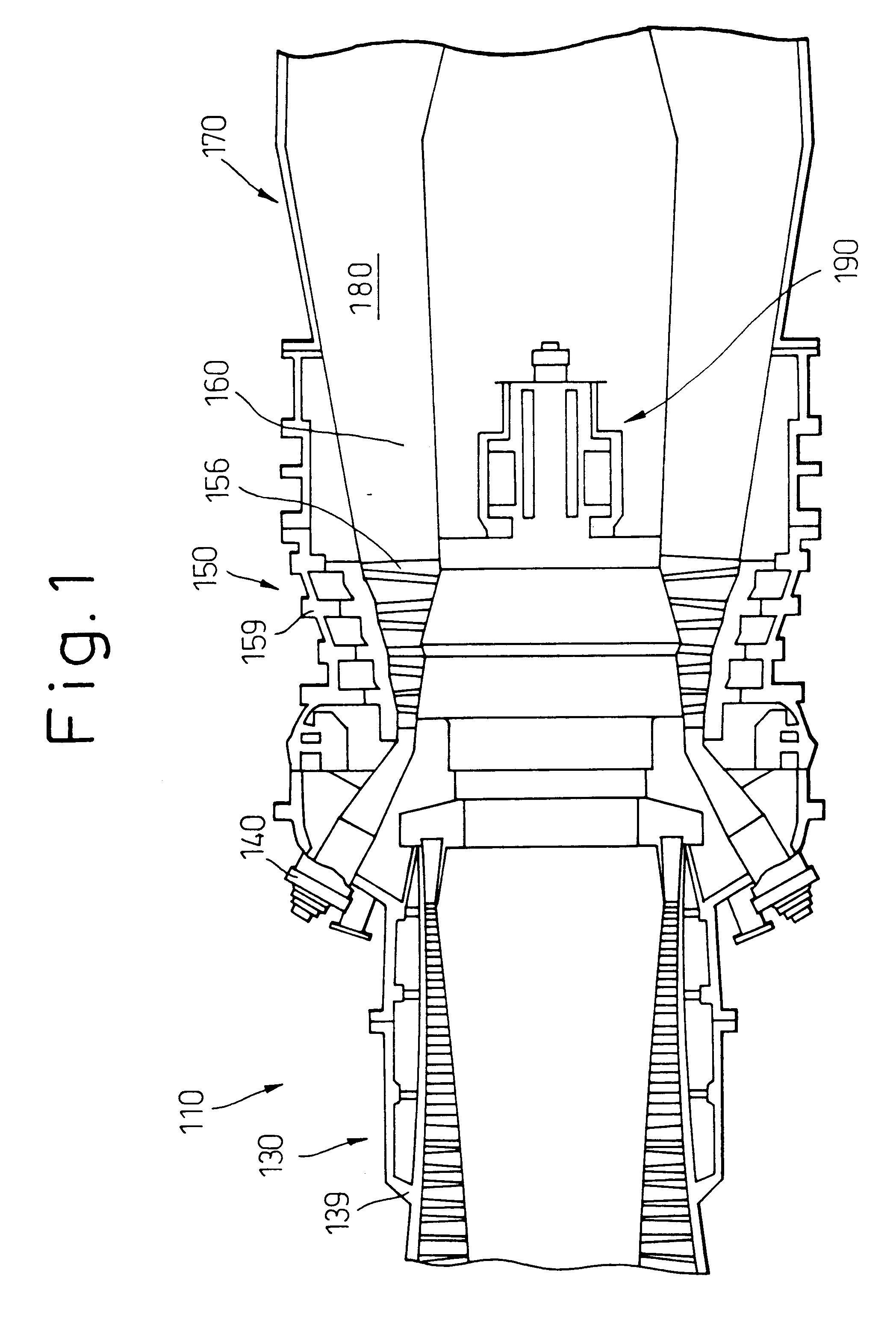 Axial-flow turbine having stepped portion formed in axial-flow turbine passage