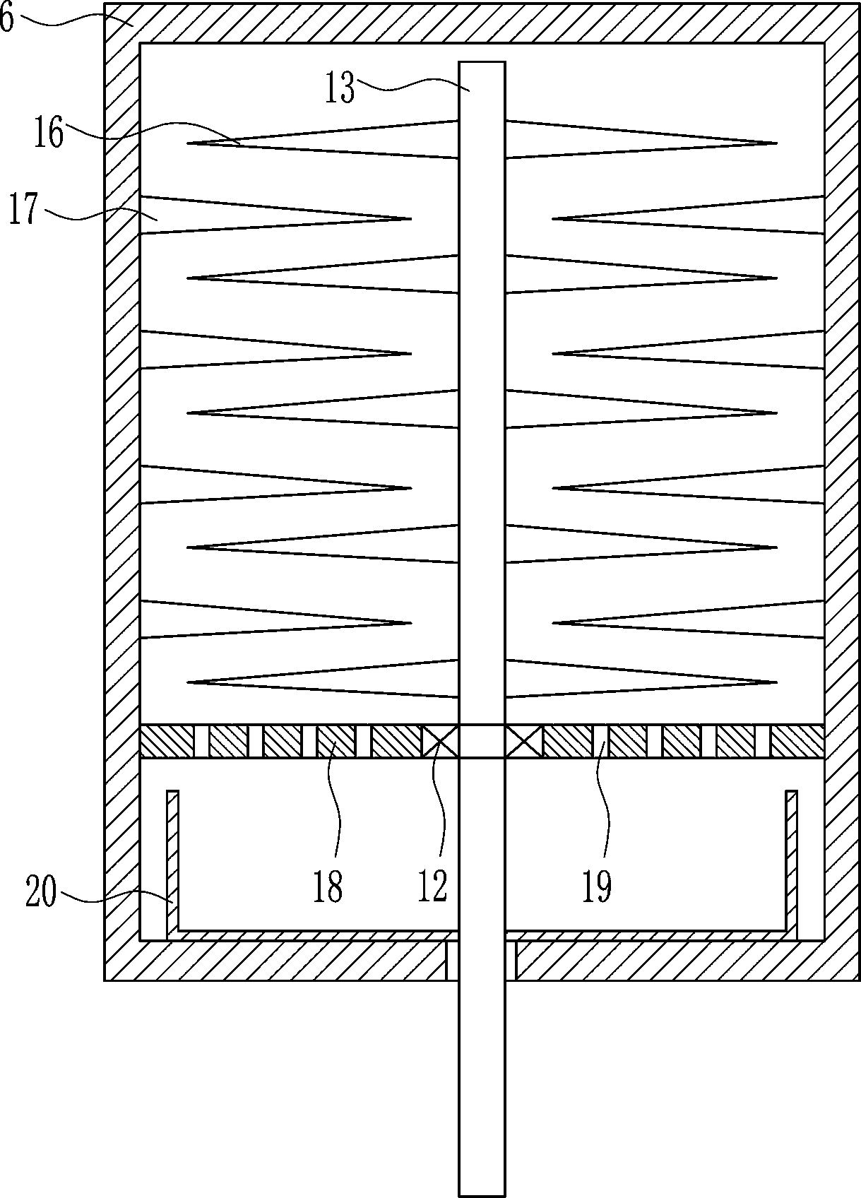 A pulverizing and drying integrated equipment for storage of medical medicinal materials