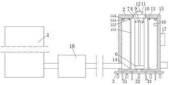 Intelligent rainwater collecting device for water conservation of gardens