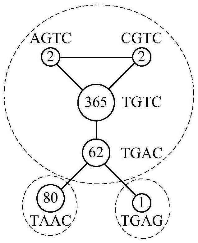 Method and device for processing circulating tumor dna repeat sequence