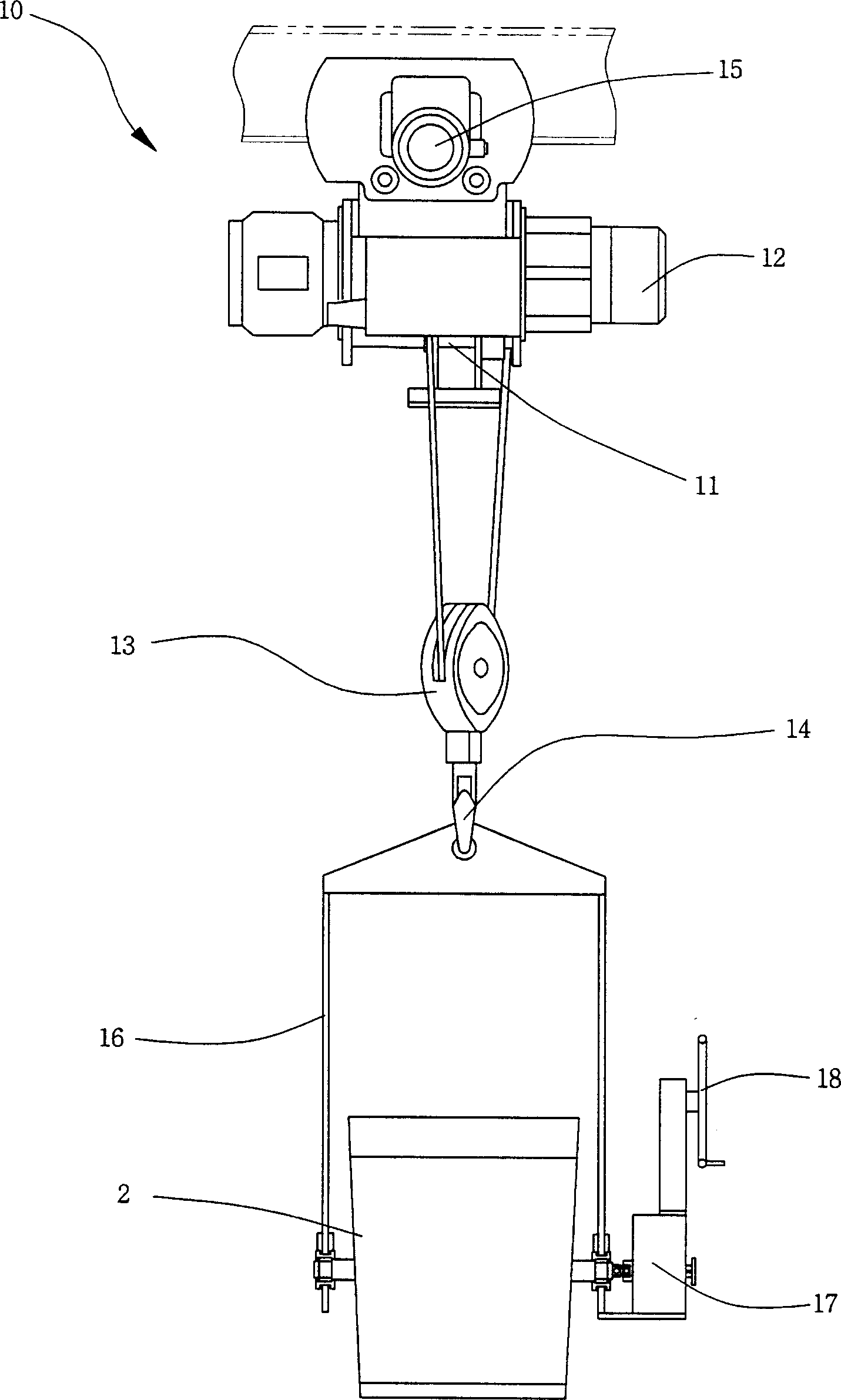 Metal automaitic casting device and method
