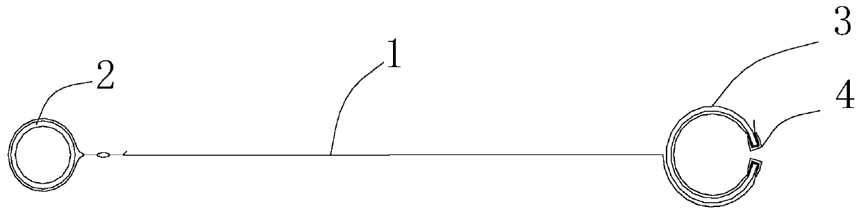 Tool and method for constructing composite anti-seepage underground continuous wall by using HDPE membranes