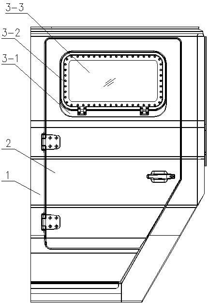 Engineering machinery cab with electromagnetic shielding function