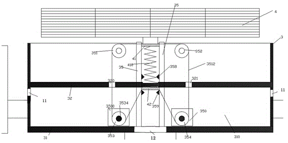 Natural heat dissipation solar LED street lamp device and use method thereof