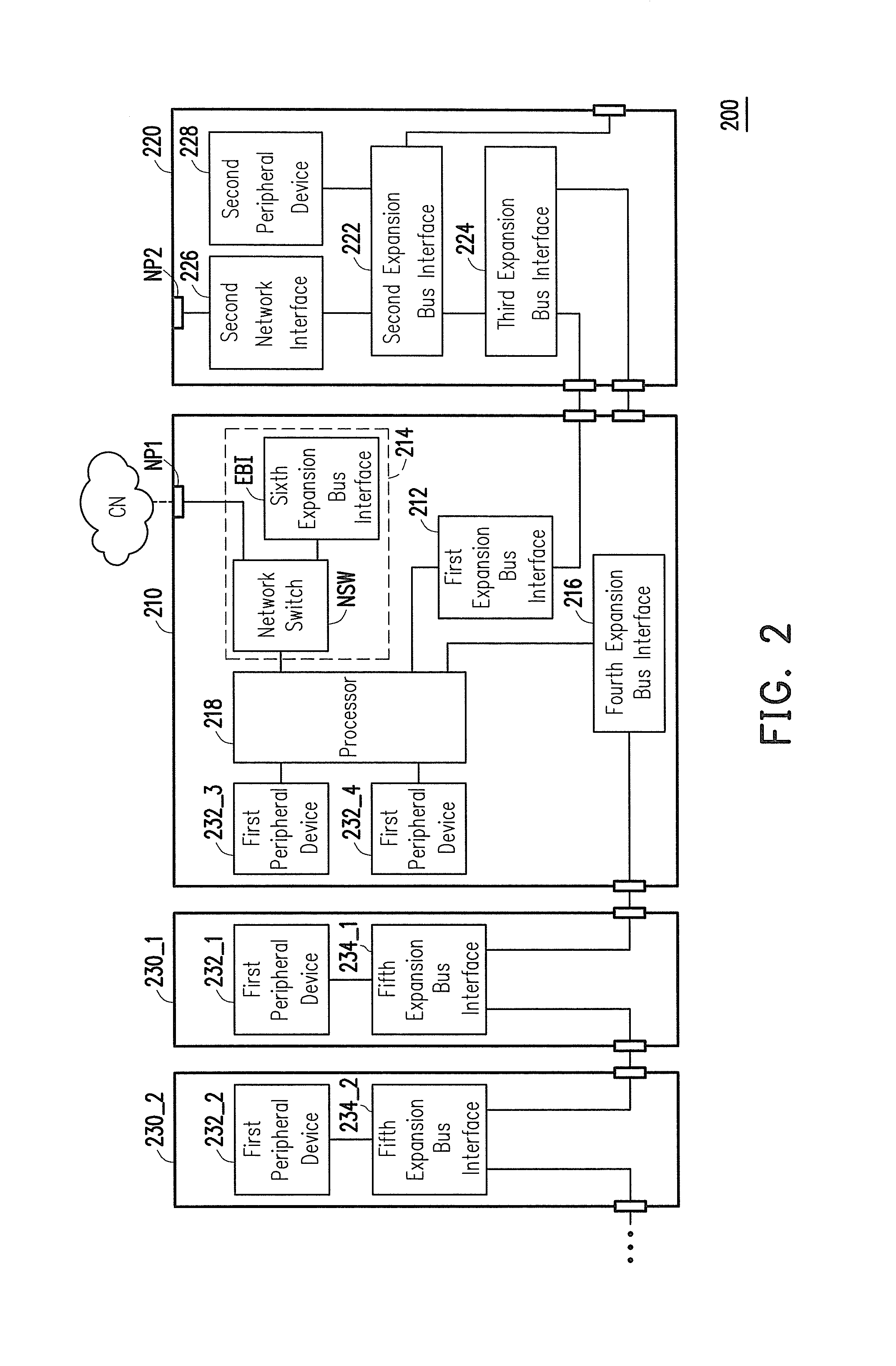 Expansion module and control method thereof