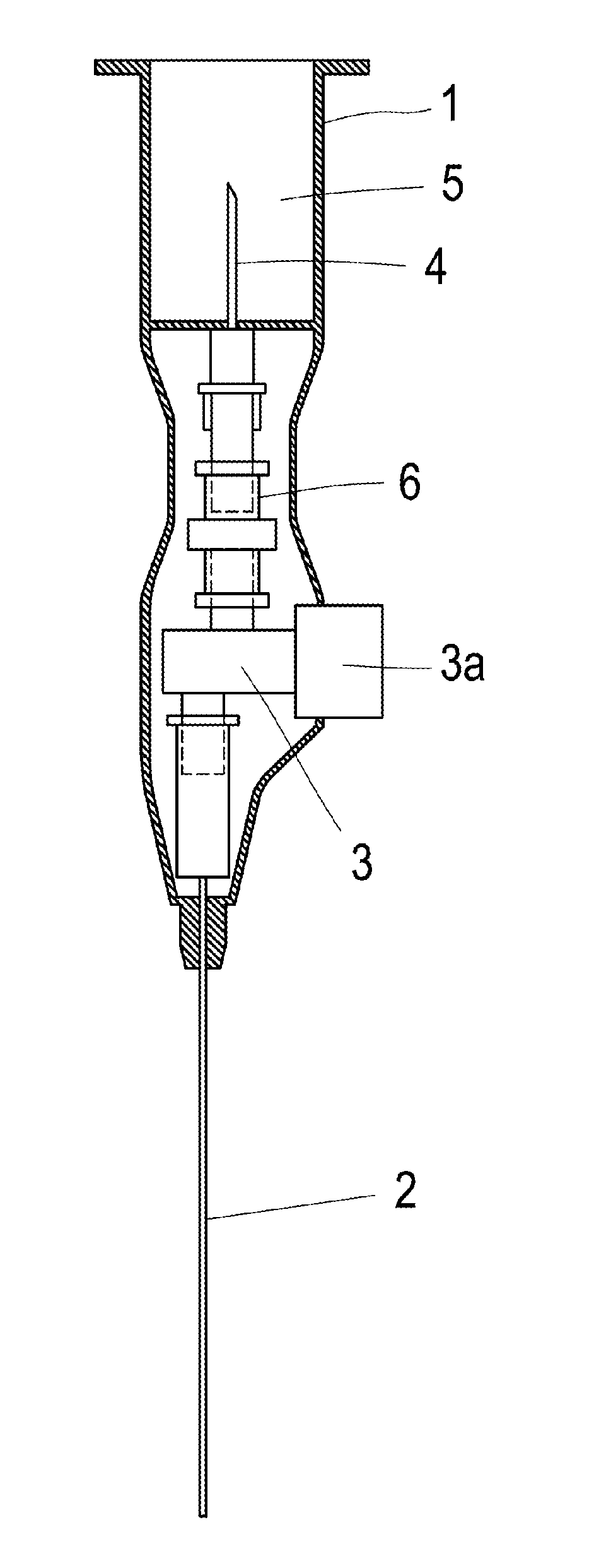 Method for the preparation of at least one compound from blood, and extraction device for use in the execution of said method
