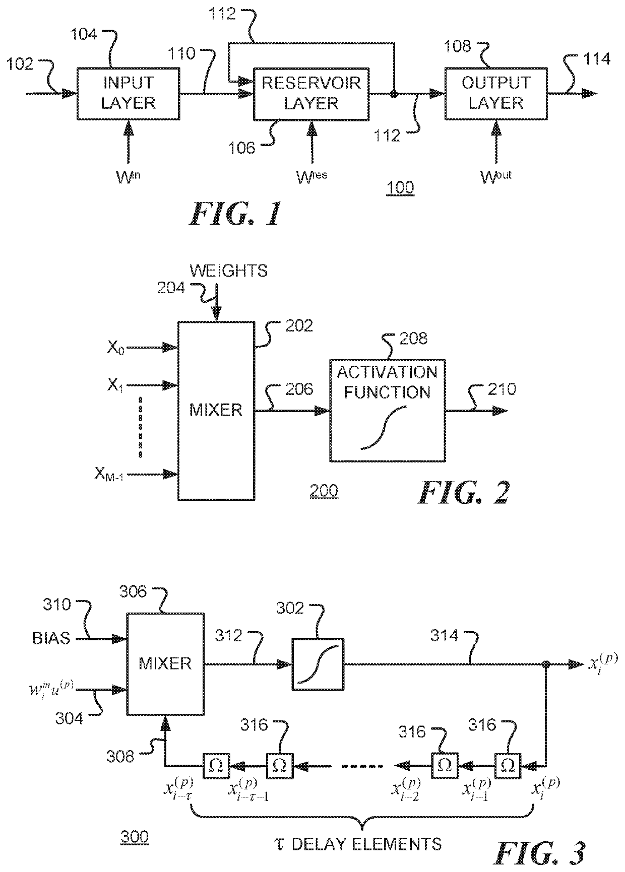 Artificial neural network for reservoir computing using stochastic logic