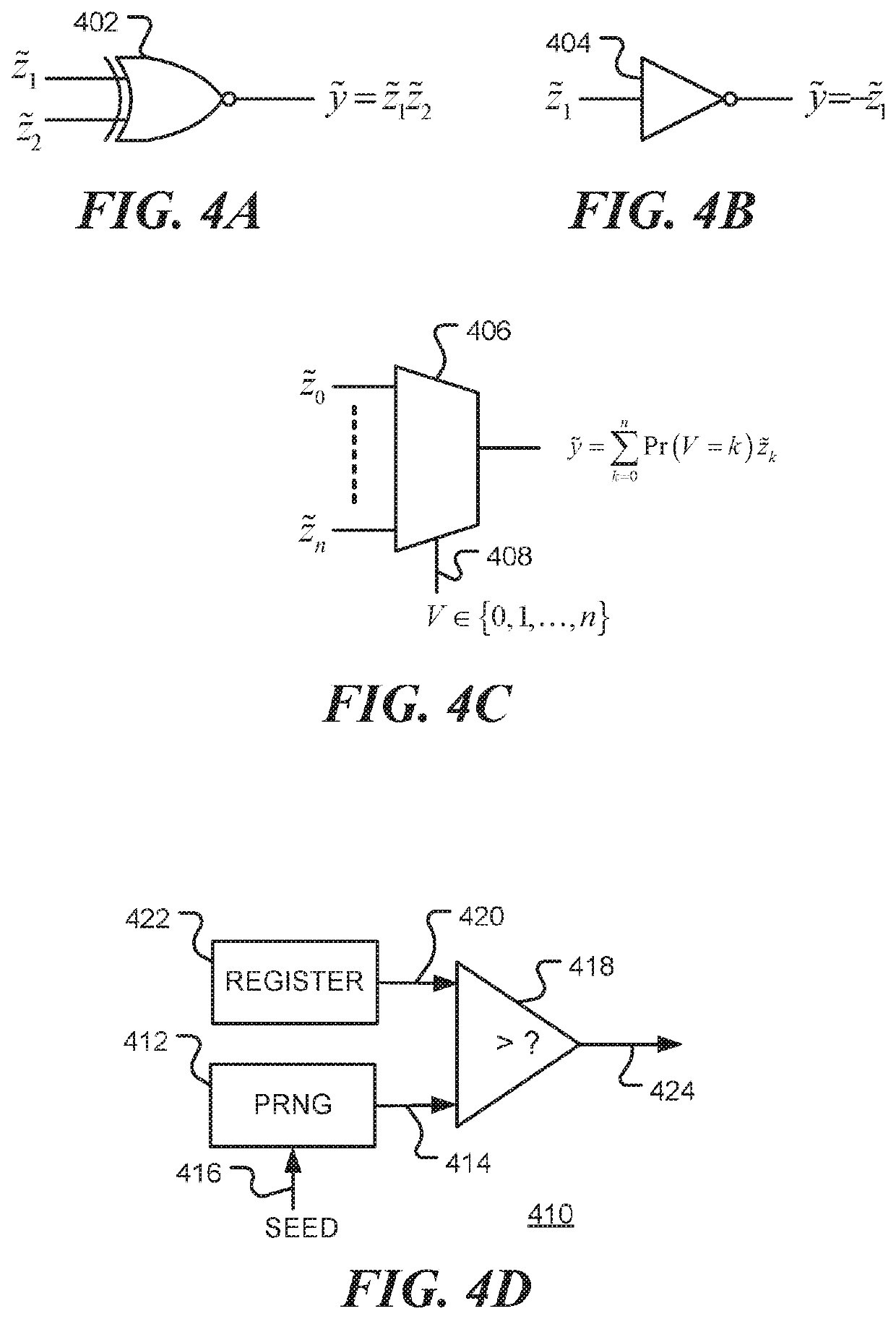 Artificial neural network for reservoir computing using stochastic logic