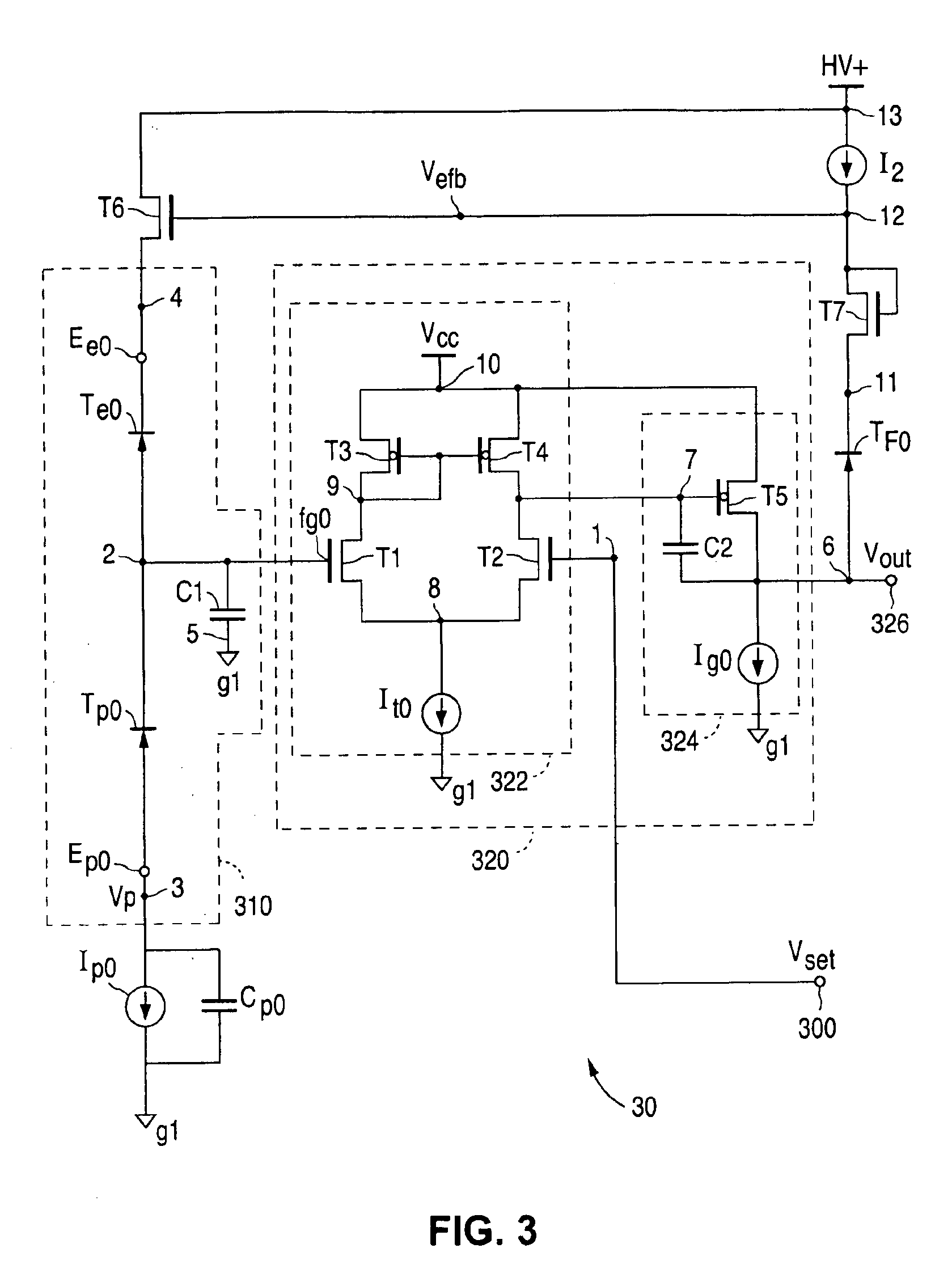 Differential dual floating gate circuit and method for programming