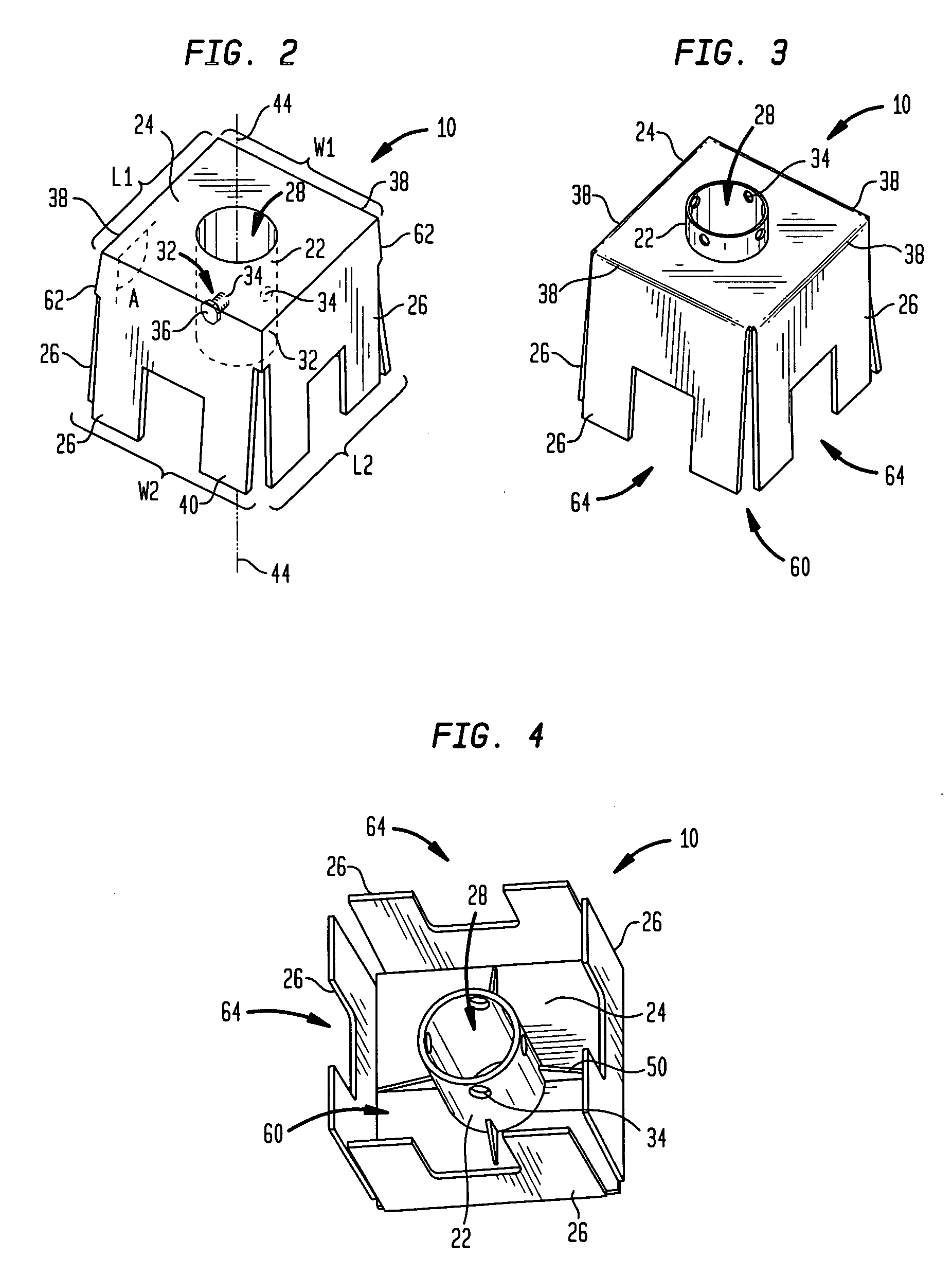 Fixture and mounting assembly for a fence post