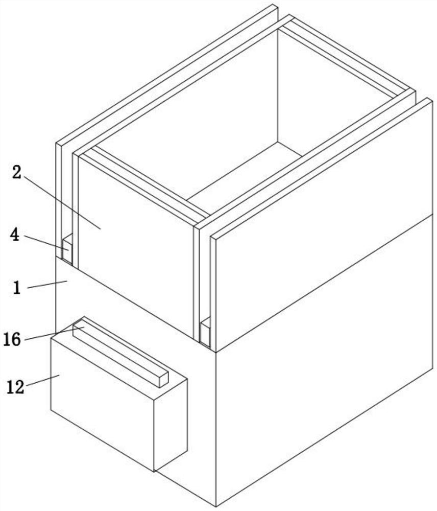 A new type of semi-trailer box