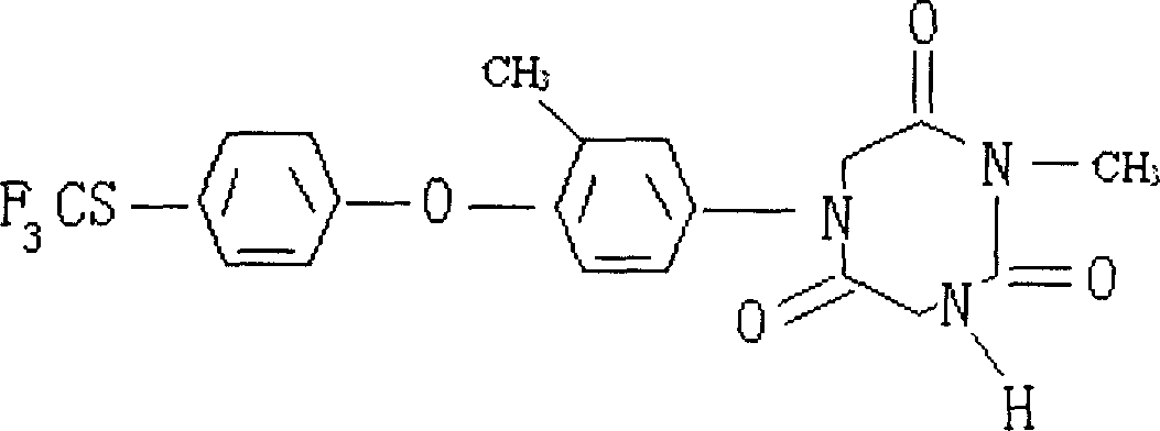 Production of tolyl-triazone