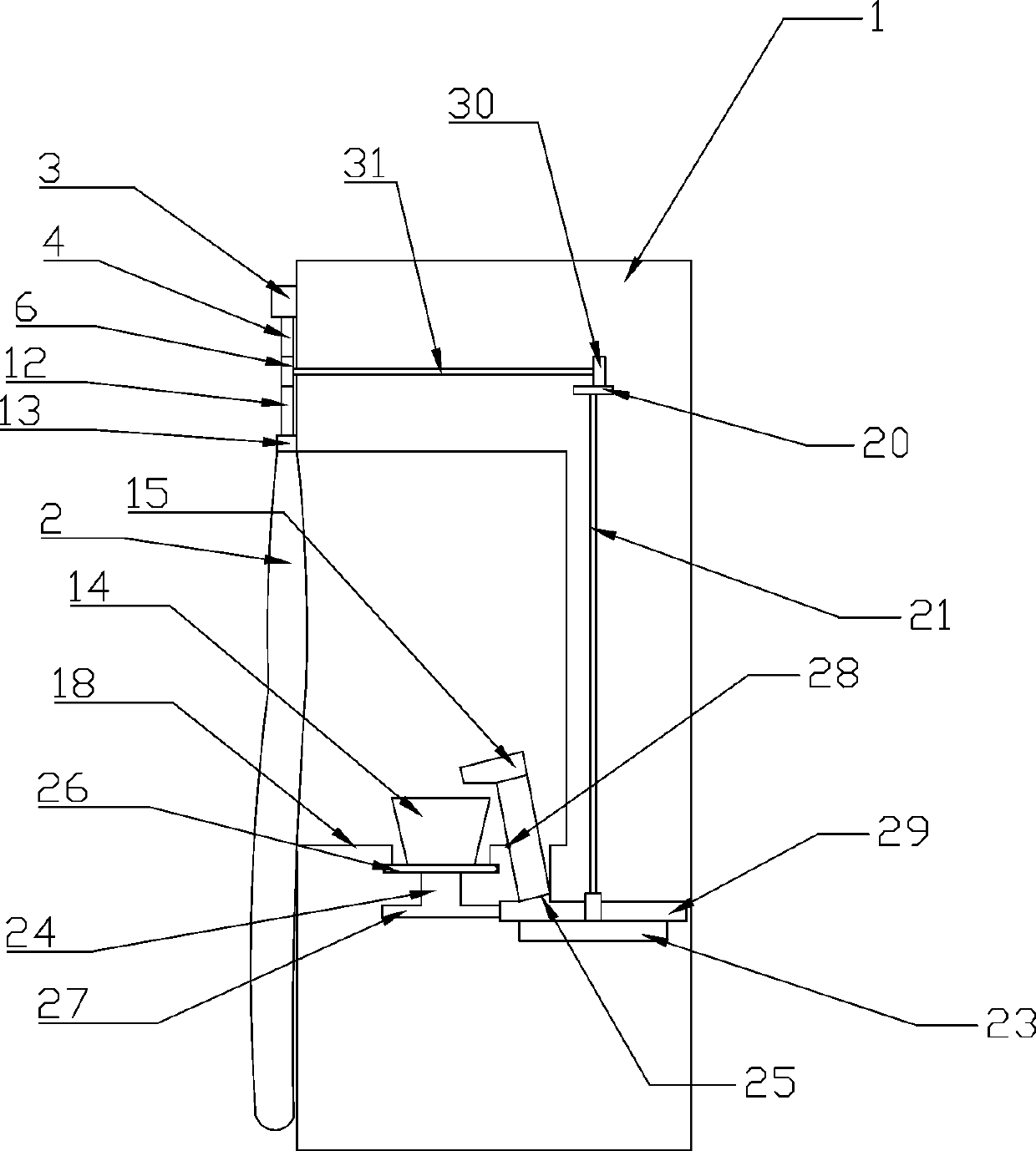 A curtain structure with pull curtains for uniform sunlight exposure to flower pots