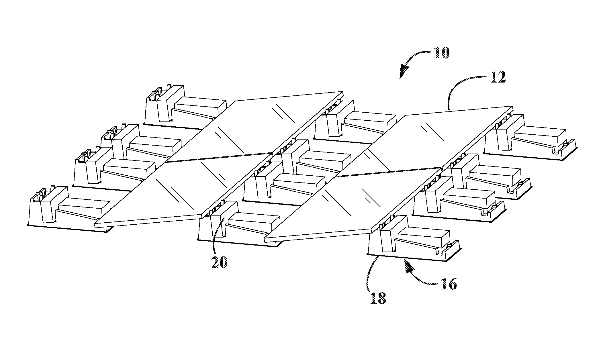 System and method for mounting photovoltaic modules