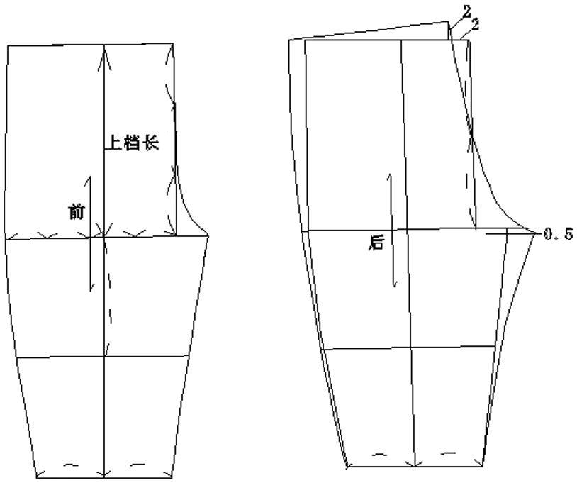 Method for making paper version of baby jumpsuit