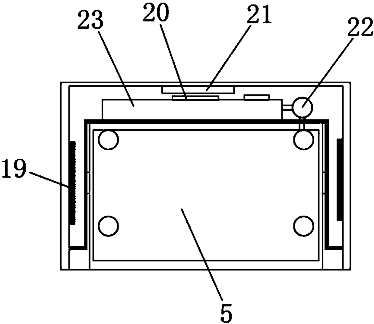 Convenient-to-install water-cooling computer radiator