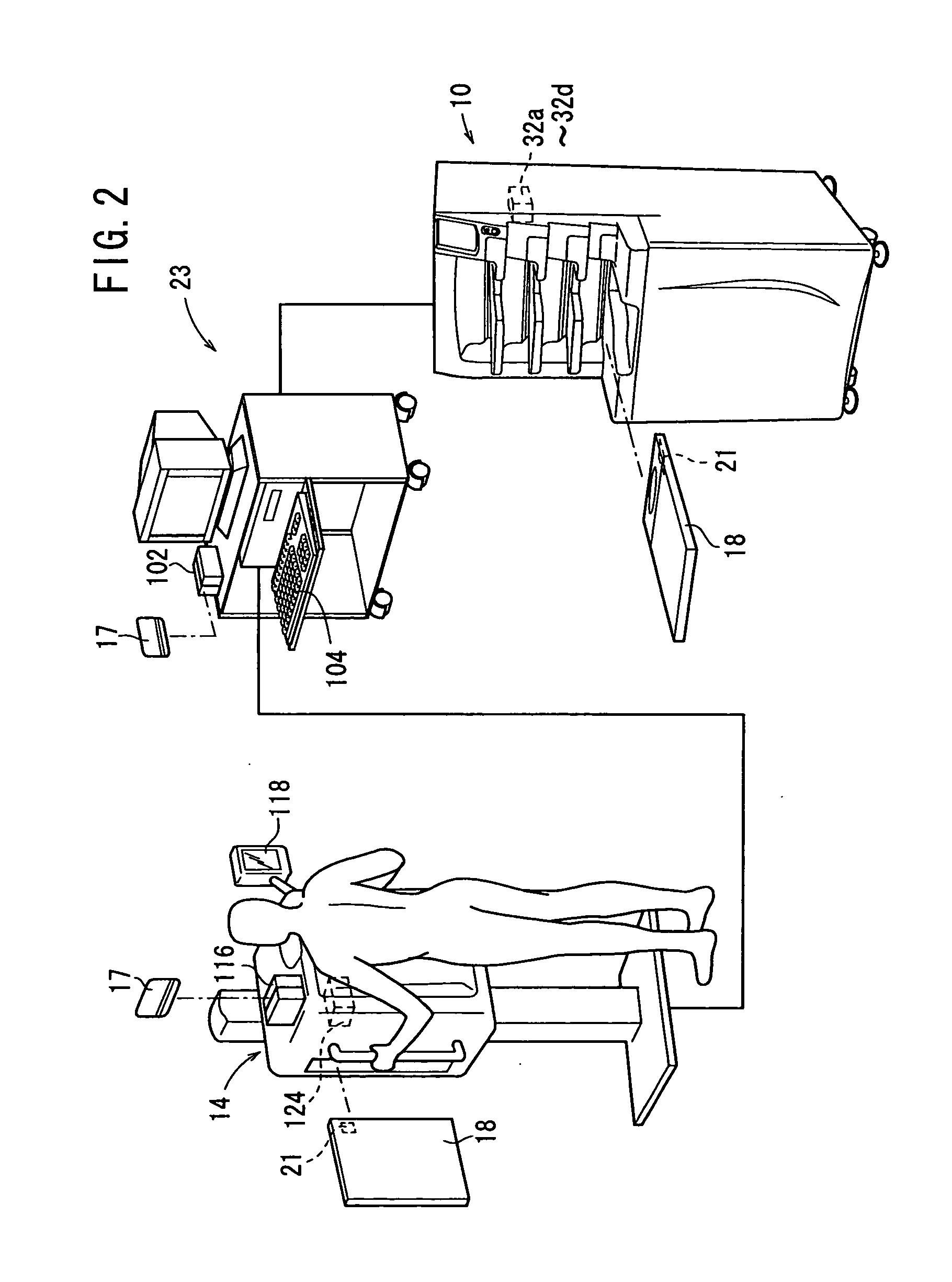 Radiation image information recording and reading system