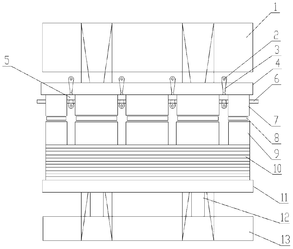 A kind of solid wood multi-layer board bending back manufacturing method