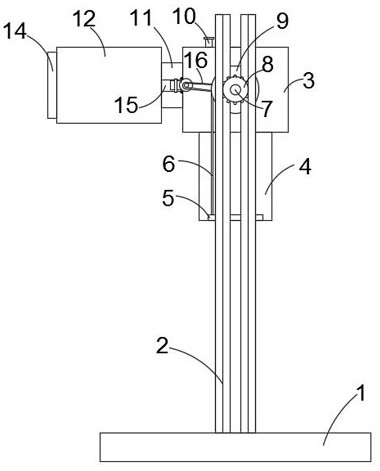 Gluing device for building device engineering construction