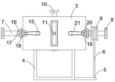 Gluing device for building device engineering construction