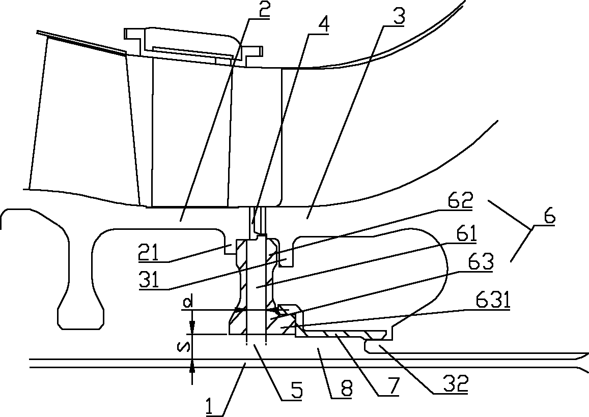 Air entraining structure of engine