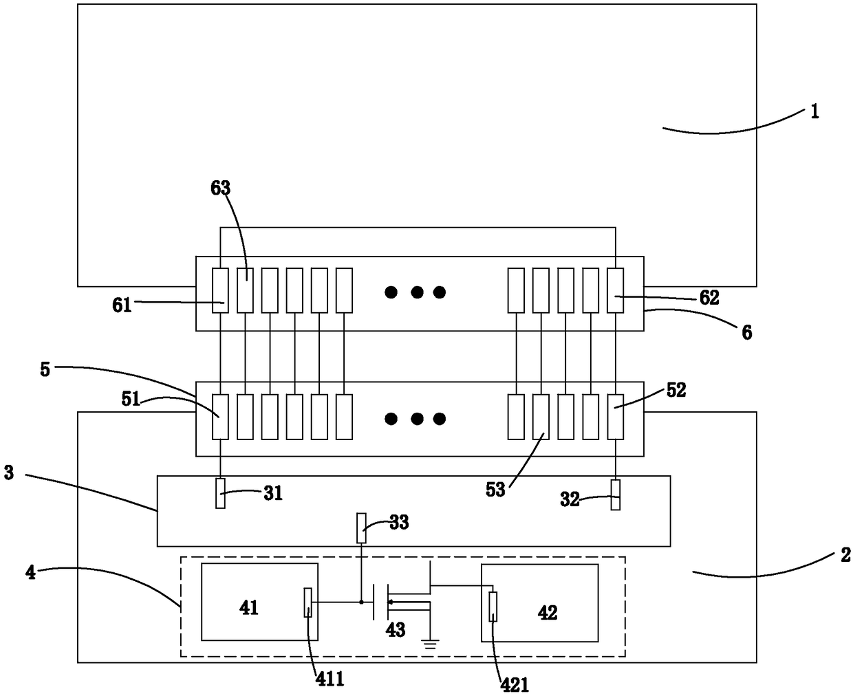 Oblique insertion protection system of display driving circuit and oblique insertion protection method