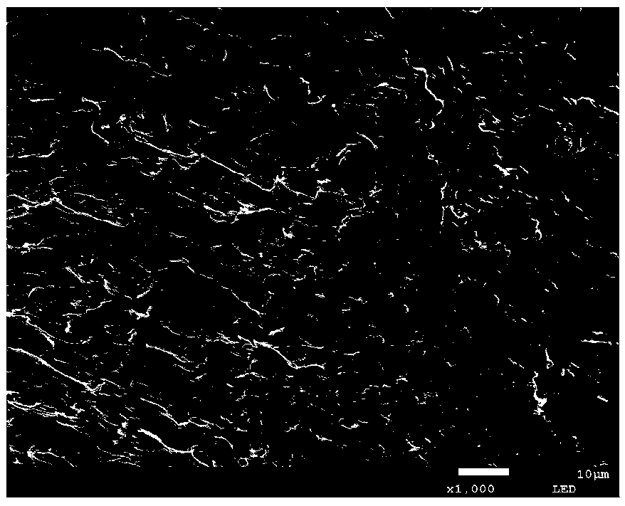 Preparation method of super-tough polystyrene acrylonitrile copolymer/thermoplastic elastomer/rigid particle ternary blend