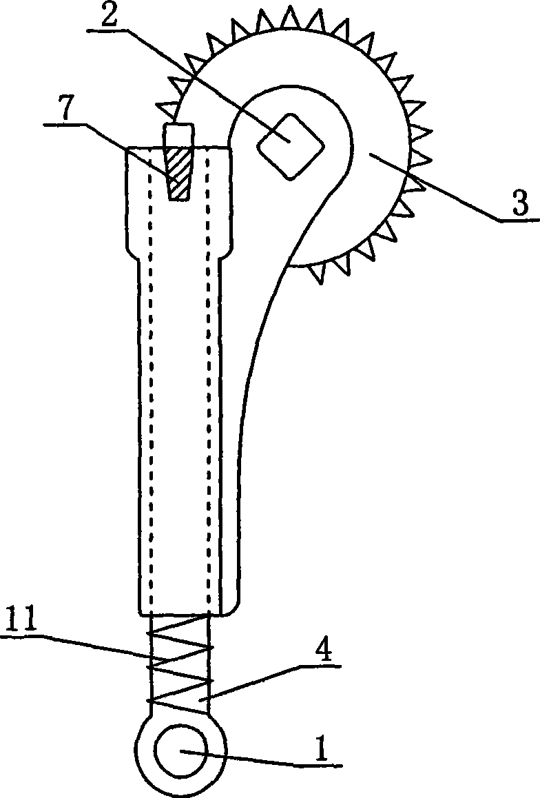 Bicycle rotary crank