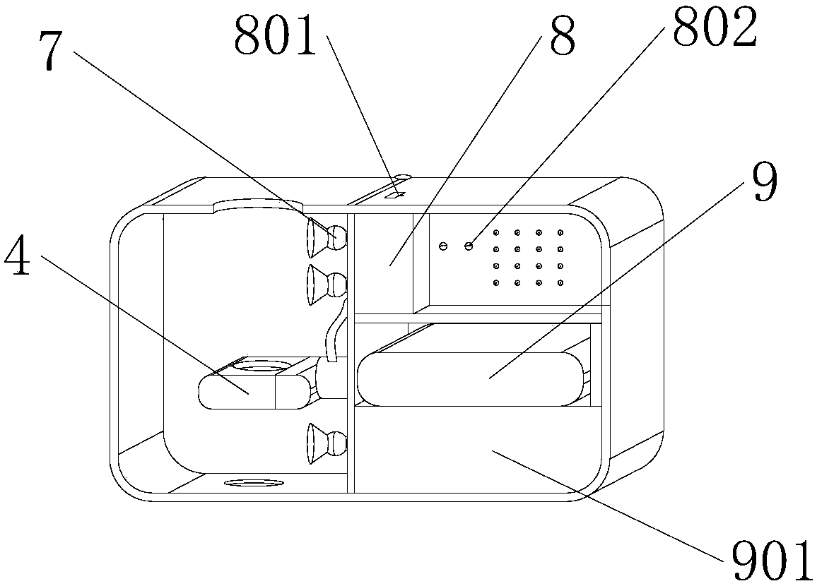 Orthopedic device to change joint dressings