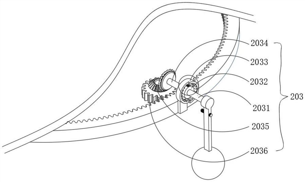 Interior decoration device for denial vehicle