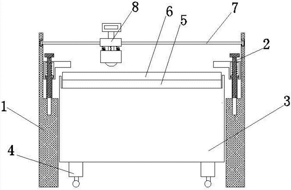 Novel metalworking composite aluminum plate slotting hole cutting-off machine tool