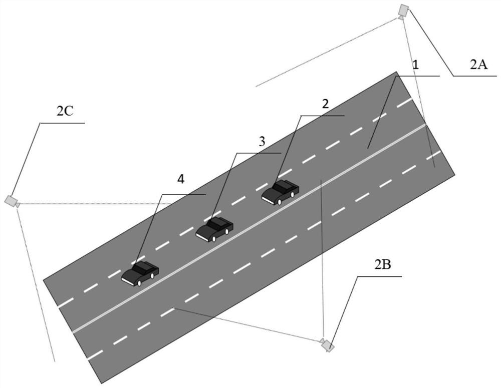 Bridge vehicle load space-time distribution identification method based on dense convolutional neural network
