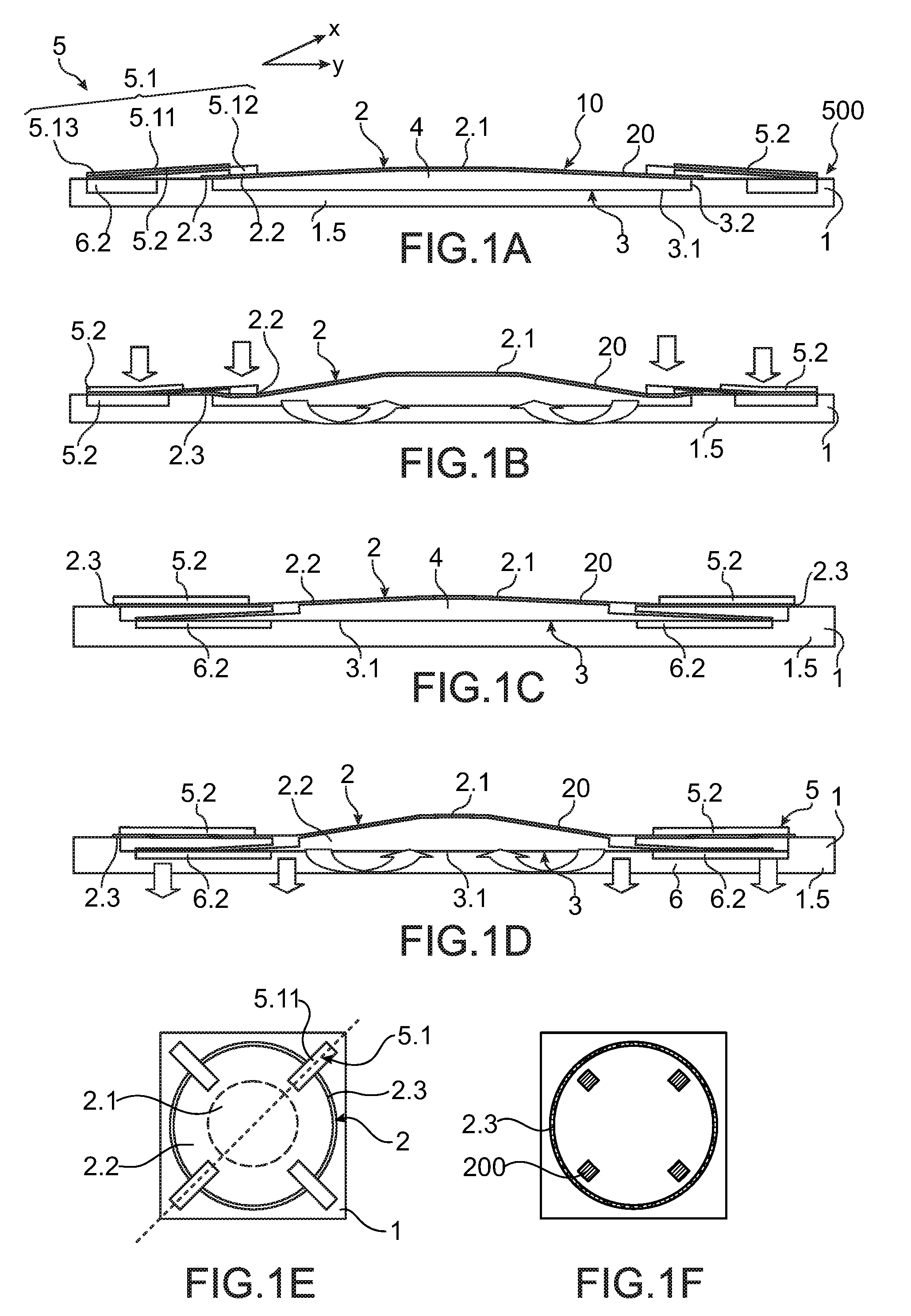 Membrane, especially for an optical device having a deformable membrane