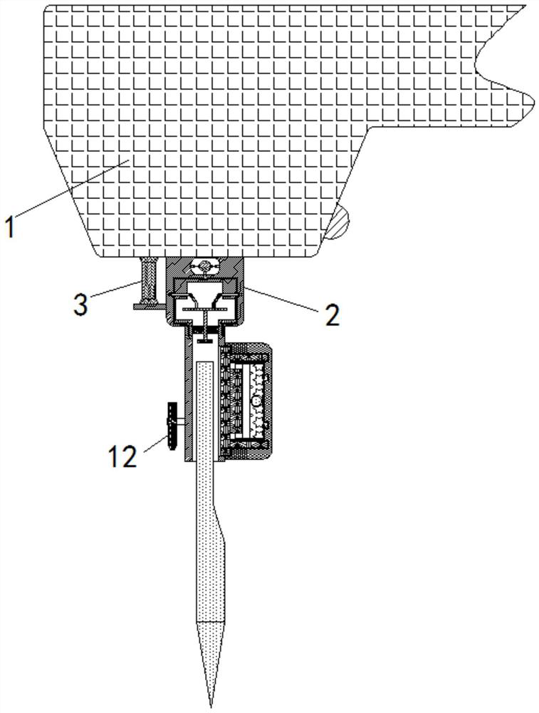 Needle fixing device for sewing machine