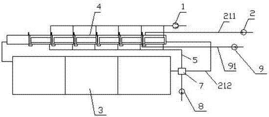 A solar water desalination device