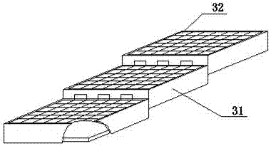 A solar water desalination device